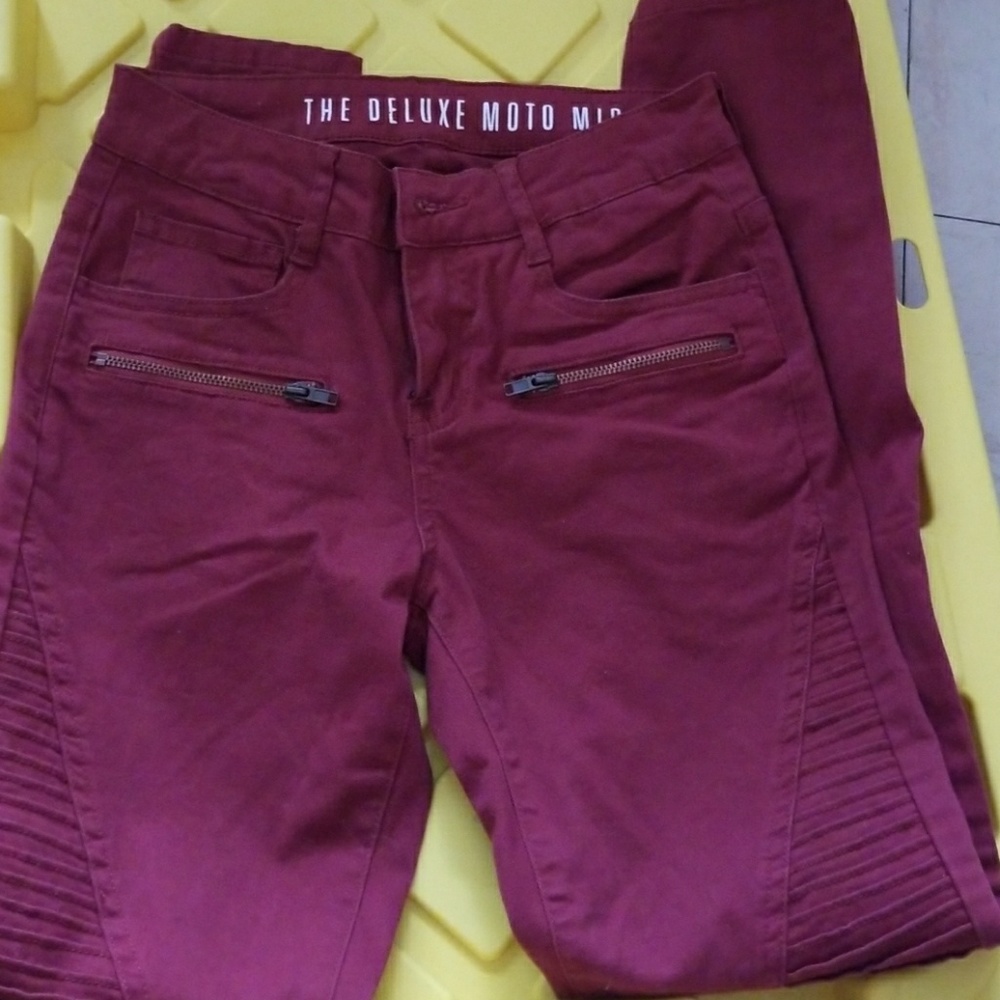 Cotton On deluxe moto mid rise jean